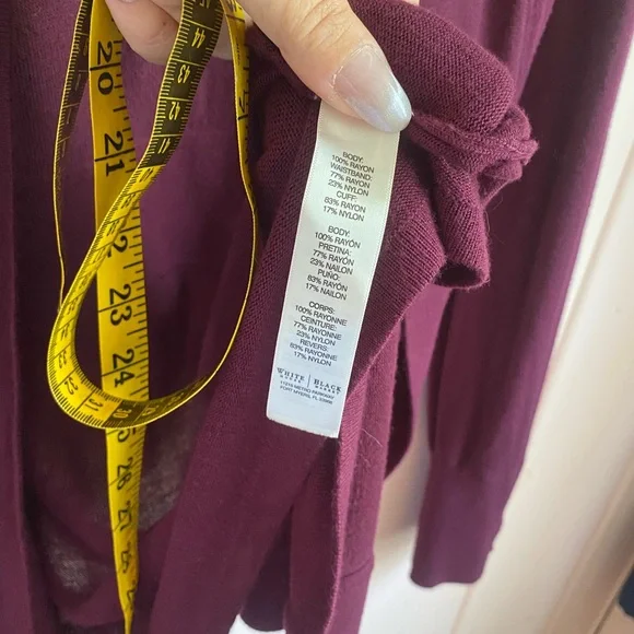 SALE White House Black Market Purple Sweater - Picture 6 of 6